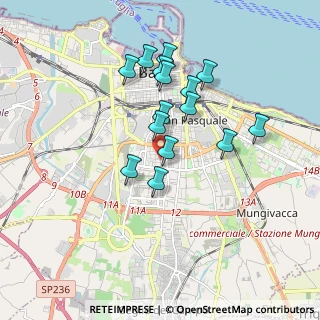Mappa Via Papa Benedetto XIII, 70124 Bari BA, Italia (1.66533)