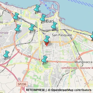 Mappa Via Mauro Amoruso Manzari, 70124 Bari BA, Italia (2.92364)