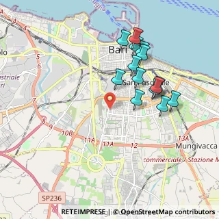 Mappa Traversa Al 39 a Via M. Amoruso, 70124 Bari BA, Italia (1.95714)