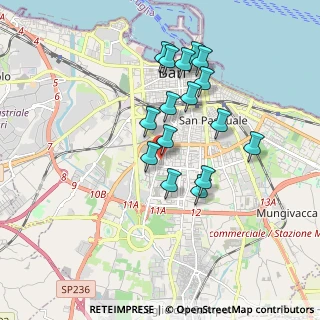 Mappa Traversa Al 39 a Via M. Amoruso, 70124 Bari BA, Italia (1.70188)