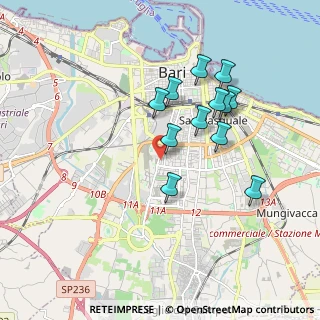 Mappa Traversa Al 39 a Via M. Amoruso, 70124 Bari BA, Italia (1.7575)