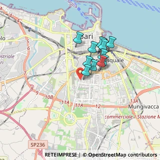 Mappa Traversa Al 39 a Via M. Amoruso, 70124 Bari BA, Italia (1.39583)