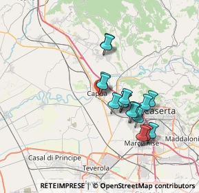 Mappa Via Giulio Cesare Falco, 81043 Capua CE, Italia (6.37813)