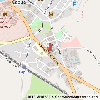 Mappa Via Giulio Cesare Falco 6, 10, 81043 Capua CE, Italia, 81043 Capua, Caserta (Campania)