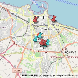 Mappa Via Arcidiacono Giovanni, 70124 Bari BA, Italia (1.3425)