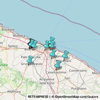Mappa Via Grimoaldo degli Alfaraniti, 70125 Bari BA, Italia (12.044)