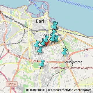 Mappa Via Carlo Maranelli, 70125 Bari BA, Italia (1.115)