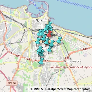 Mappa Via Carlo Maranelli, 70125 Bari BA, Italia (1.00737)