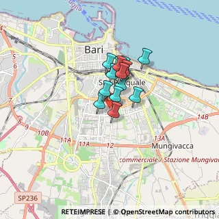 Mappa Via Carlo Maranelli, 70125 Bari BA, Italia (1.03214)