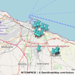 Mappa Via Grimoaldo degli Alfaraniti, 70125 Bari BA, Italia (3.074)