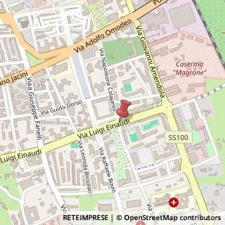 Mappa Via Nicola Tridente, 2, 70125 Bari, Bari (Puglia)