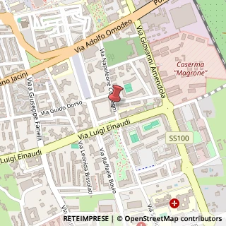 Mappa Via Colajanni Napoleone, 27, 70125 Bari, Bari (Puglia)