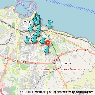 Mappa Viale Einaudi Luigi, 70125 Bari BA, Italia (2.0025)