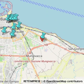 Mappa Via Arturo Toscanini, 70126 Bari BA, Italia (3.56308)
