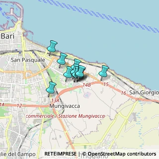 Mappa Via Arturo Toscanini, 70126 Bari BA, Italia (0.81333)