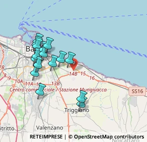 Mappa , 70126 Bari BA, Italia (3.94688)