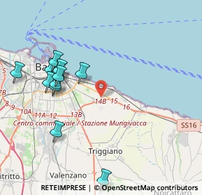 Mappa , 70126 Bari BA, Italia (4.65083)