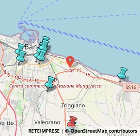 Mappa , 70126 Bari BA, Italia (5.22714)