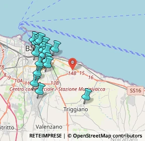 Mappa , 70126 Bari BA, Italia (4.20944)