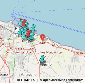 Mappa , 70126 Bari BA, Italia (3.90667)