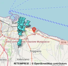 Mappa , 70126 Bari BA, Italia (3.7585)