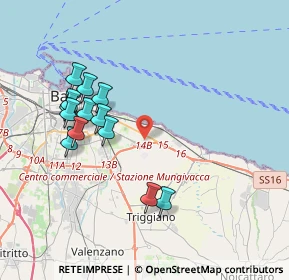 Mappa , 70126 Bari BA, Italia (4.08923)