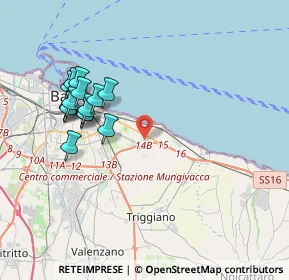 Mappa , 70126 Bari BA, Italia (4.15933)