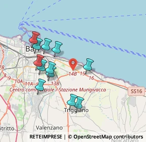 Mappa , 70126 Bari BA, Italia (3.86417)