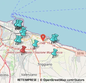 Mappa , 70126 Bari BA, Italia (4.30538)