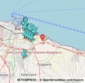 Mappa , 70126 Bari BA, Italia (3.76846)
