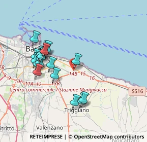 Mappa , 70126 Bari BA, Italia (3.86167)