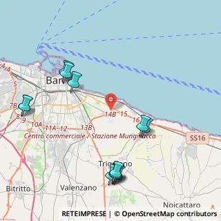 Mappa , 70126 Bari BA, Italia (5.4575)