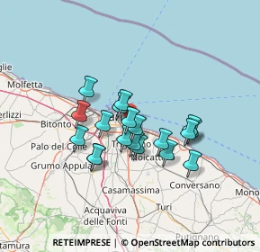 Mappa , 70126 Bari BA, Italia (11.10895)
