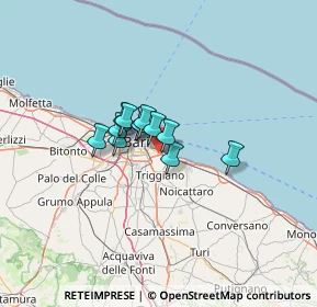 Mappa , 70126 Bari BA, Italia (7.44083)