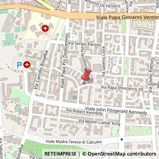 Mappa Via Papa Innocenzo XII,  52, 70124 Bari, Bari (Puglia)