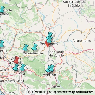 Mappa Via San Leucio, 82100 Benevento BN, Italia (21.2275)