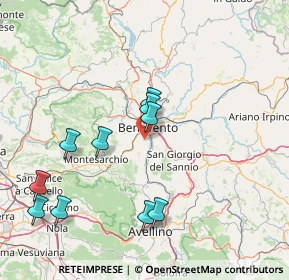 Mappa Via San Leucio, 82100 Benevento BN, Italia (21.2275)