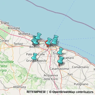 Mappa SS 96, 70132 Zona Industriale BA, Italia (10.34917)