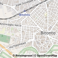 Mapa Bitonto