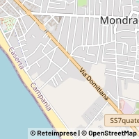 Hartă Mondragone