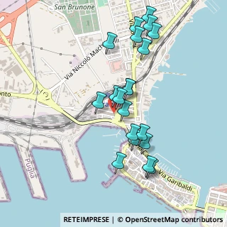 Mappa Via Costantinopoli, 74123 Taranto TA, Italia (0.493)