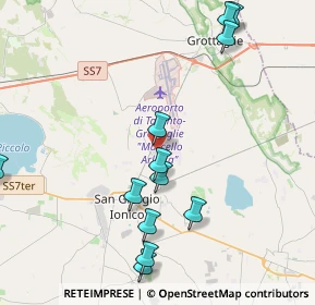 Mappa Contrada Curezze, 74021 Carosino TA, Italia (5.04417)