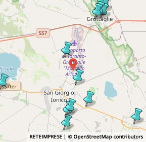Mappa Contrada Curezze, 74021 Carosino TA, Italia (6.03462)