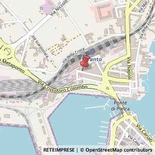 Mappa Via Costantinopoli, 74, 74123 Taranto, Taranto (Puglia)