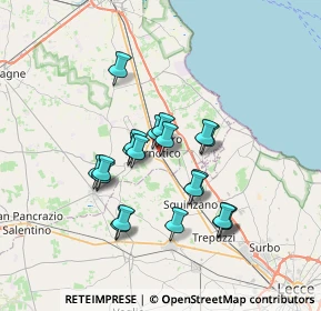 Mappa Via Lecce, 72027 San Pietro Vernotico BR, Italia (6.29)