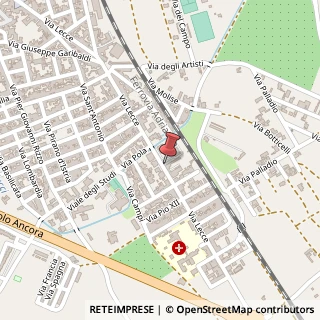 Mappa Via Lecce, 209, 72027 San Pietro Vernotico BR, Italia, 72027 San Pietro Vernotico, Brindisi (Puglia)