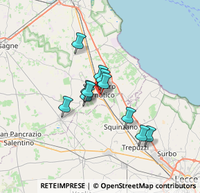 Mappa Via Parenzo, 72027 San Pietro Vernotico BR, Italia (5.13727)