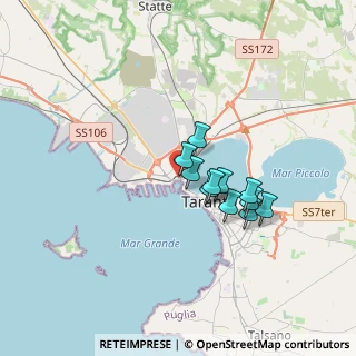 Mappa Via Foca Niceforo, 74123 Taranto TA, Italia (2.67909)