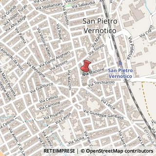 Mappa Via Stazione, 6, 72027 San Pietro Vernotico, Brindisi (Puglia)
