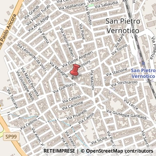 Mappa Via Mesagne, 14, 72027 San Pietro Vernotico, Brindisi (Puglia)